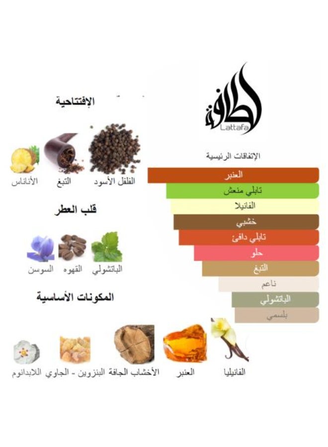 Lattafa Asad Eau de Parfum for Men by Lattafa – 100 ml - Image 5