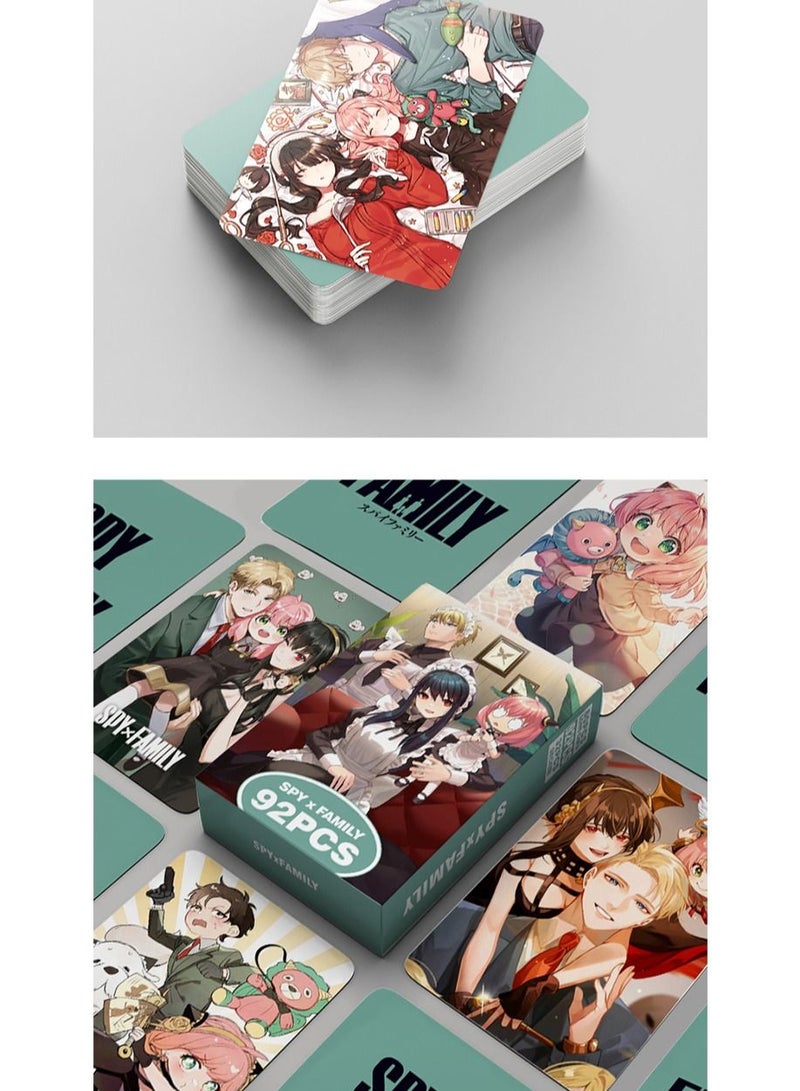 Spy X Family 92 Pcs Lomo Cards And Stickers Set - Image 2