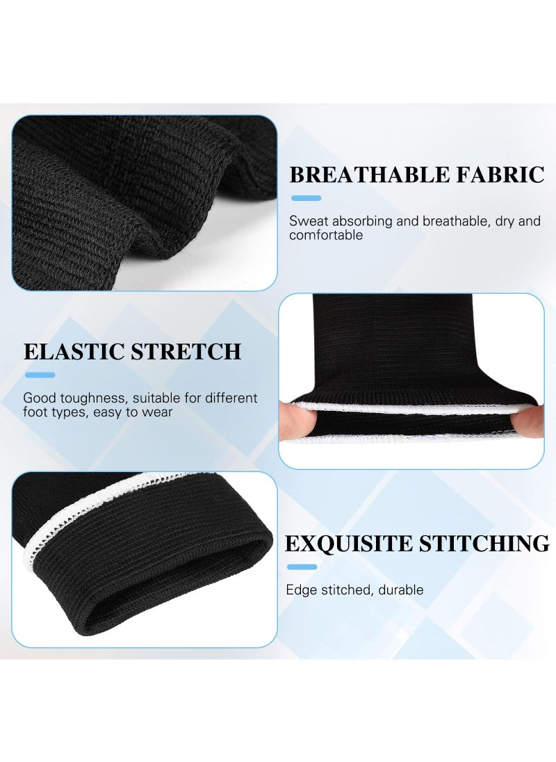 Sweet seven Kids Ankle Support Compression Set - 4 Pieces, Black, 5-10 Years - Elastic Ankle Brace and Compression Socks for Jogging, Running, and Fitness  - Image 4