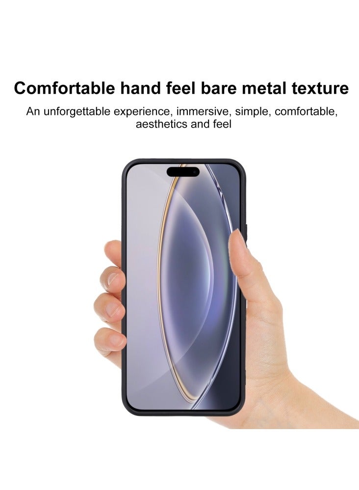 Raxoom Protective Silicone Case For iPhone 16 pro Max Black  - Image 3