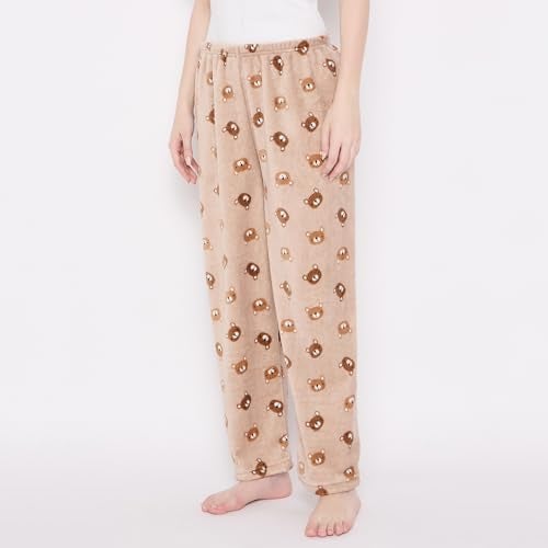 CAMEY Women's Winter Soft & Warm Printed Lower | Pyjama (Brown, L) - Image 3