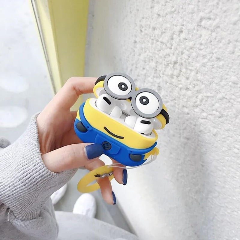 FLORICAN 3D Cute Case Suitable ONLY for Airpods Pro 2 (2022) Case Cover with Keychain, Soft Silicone Skin Case Cover Full Protection - Image 2