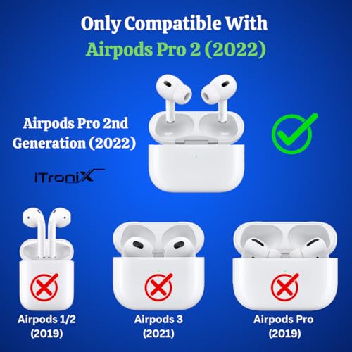 FLORICAN 3D Cute Case Suitable ONLY for Airpods Pro 2 (2022) Case Cover with Keychain, Soft Silicone Skin Case Cover Full Protection - Image 4