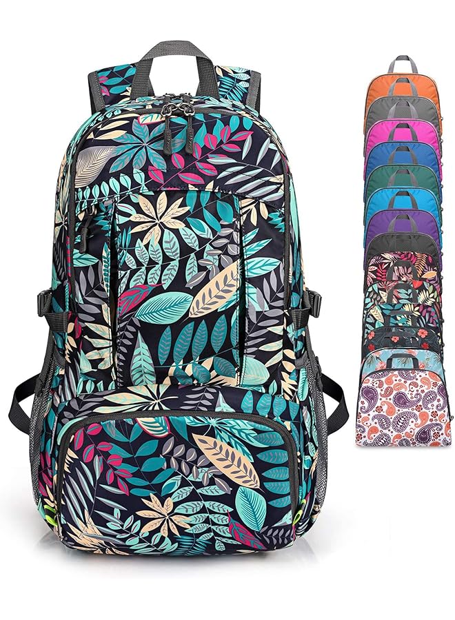 G4Free 40L Hiking Backpack Daypack with Wet Pocket Lightweight Packable Waterproof Handy Foldable Camping Outdoor Travel Large - Image 1