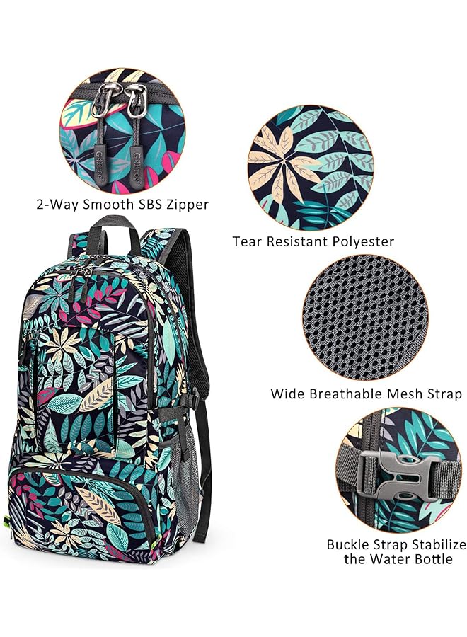 G4Free 40L Hiking Backpack Daypack with Wet Pocket Lightweight Packable Waterproof Handy Foldable Camping Outdoor Travel Large - Image 5