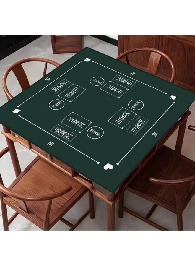 Special Table Mat For Egg Locking Table Mat For Playing Cards Table Cloth Non-slip Bottom Entertainment Egg Mat Non-slip Non-reflective Table Cloth-Color:800 X800mm (Precision Lock Edge)-Pattern:Egg 02  - Image 1