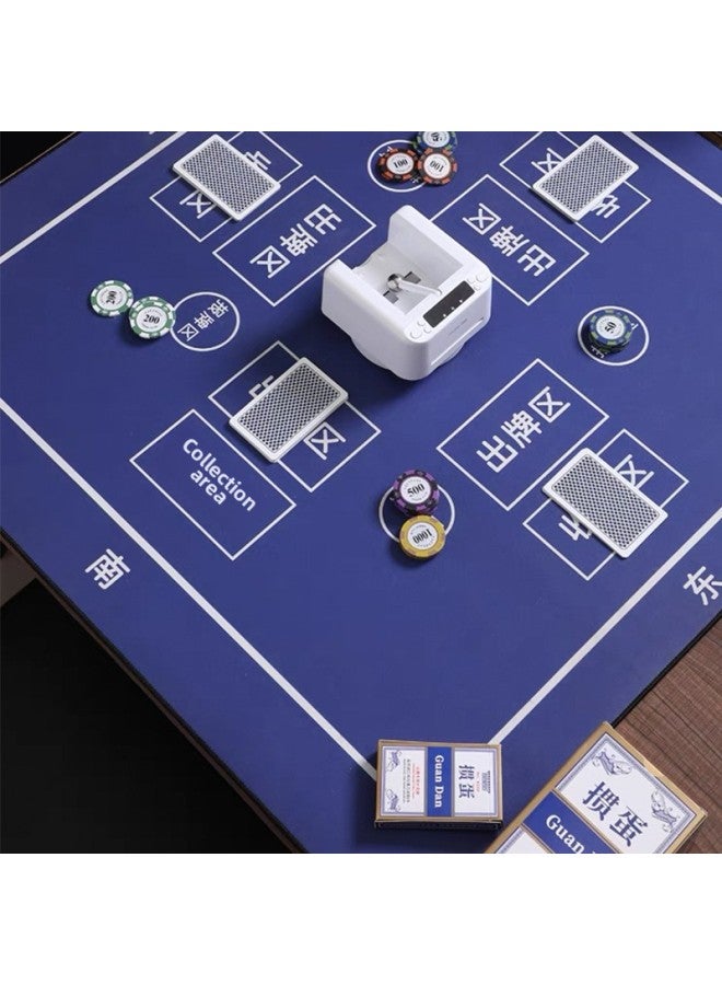 Special Table Mat For Egg Locking Table Mat For Playing Cards Table Cloth Non-slip Bottom Entertainment Egg Mat Non-slip Non-reflective Table Cloth-Color:800 X800mm (Precision Lock Edge)-Pattern:Egg 02  - Image 2