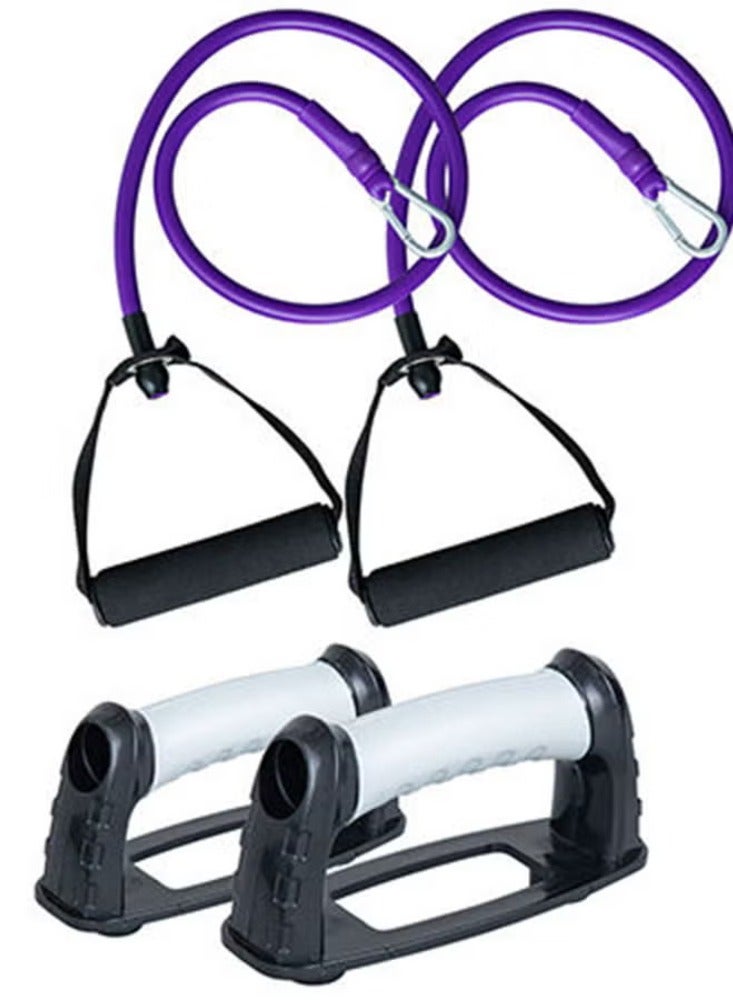 Rock Pow Push Up Rack Board With Fitness Bands 35.6 x 21.8 x 10.8cm  - Image 2