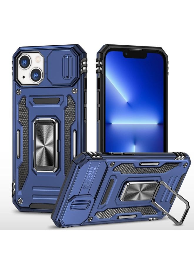 Case Cover For iPhone 13 Armor PC + TPU Camera Shield Phone Case Navy Blue - pzsku/Z33A202908AC1EEF249D3Z/45/_/1712465231/309a017d-5230-4a2c-91aa-70a41feb459f