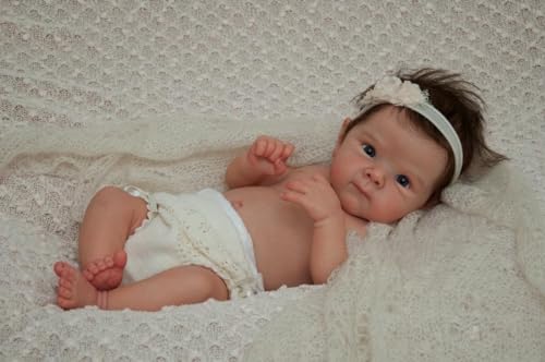 Zero Pam Realistic Reborn Baby Dolls Silicone Full Body Girl 18 Inch Anatomically Correct Reborn Babies Life Like Newborn Baby Dolls That Look Real Classic - Image 5
