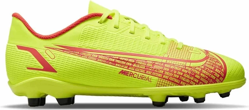 نايكي Kids Football Boots Jr Vapor 14 Club Fg/mg Kids Football Boots CV0823-760-YELLOW