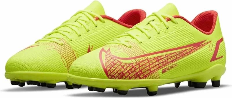 نايكي Kids Football Boots Jr Vapor 14 Club Fg/mg Kids Football Boots CV0823-760-YELLOW