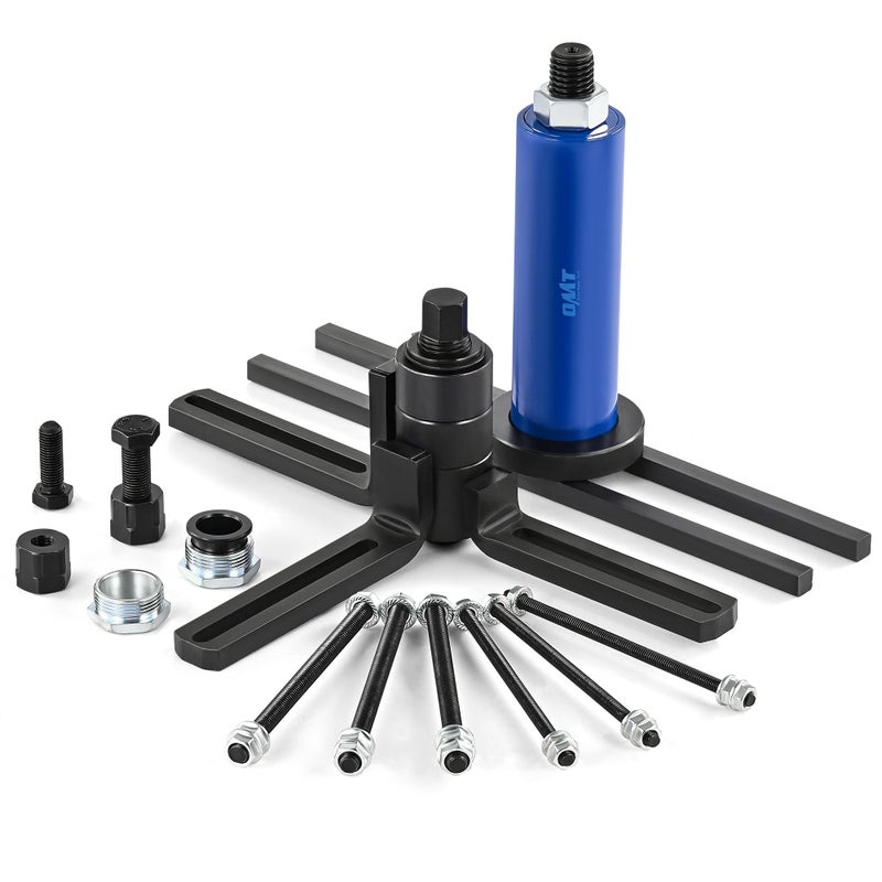 Orion Motor Tech 15 Piece Crankcase Splitter and Installer Tool Kit Crank Case Splitter Separator Installer Puller with 360 Degree Adjustable Arms for Motorcycle Dirt Bike ATV 2 4 Stroke Crankcase