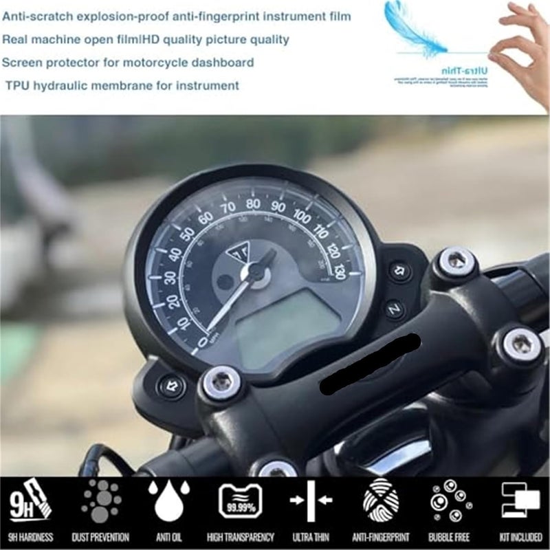 Wivplex Motorcycle Speedometer Screen Protector - Image 5