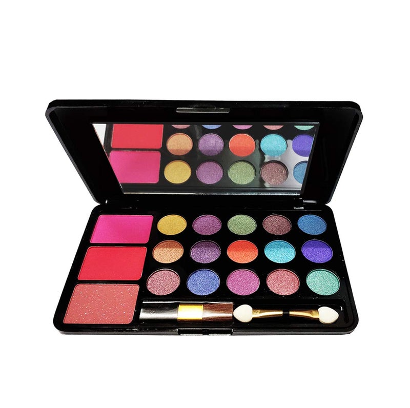 G4U All In One Makeup Kit (3 Lipstick,1 EyeShadow,1 CC Cream, Compact,Primer,Pen Liner,Kajal, Lip Liner, 1 Makeup Brush,1 Makeup Puff,1 Multi-purpose Makeup Box) Pink baby shade Pack of 13 Pcs. - Image 5