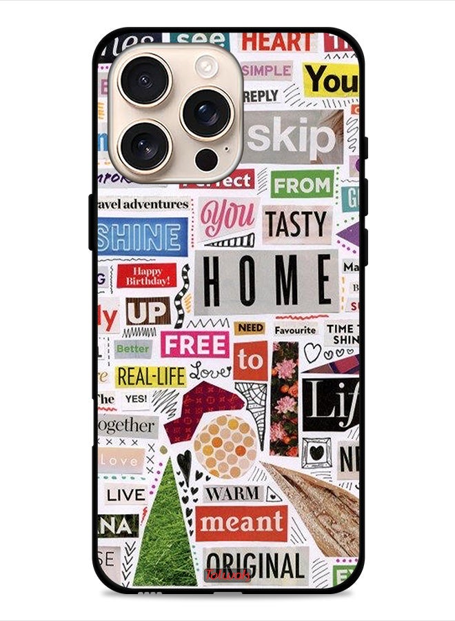 Tolwak Apple iPhone 16 Pro Protective Case Cover Meant Original Stickers - Image 1