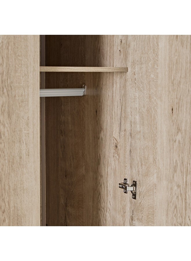 هوم بوكس خزانة ملابس كيرفي 5 أبواب مع مرآة 55 × 220 × 211 سم - Image 5