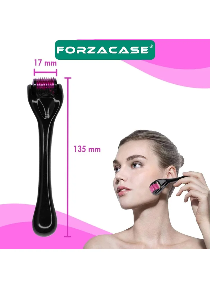Forzacase Dermaroller 1.00 mm 540 Needle Massage Tool Hair Skin Comb - FC838