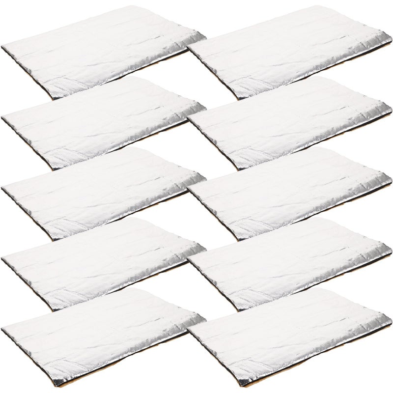Fiberglass Heat Shield Mat 25x18cmx5mm Engine Hood Insulation Pad Noise Reduction - Image 2