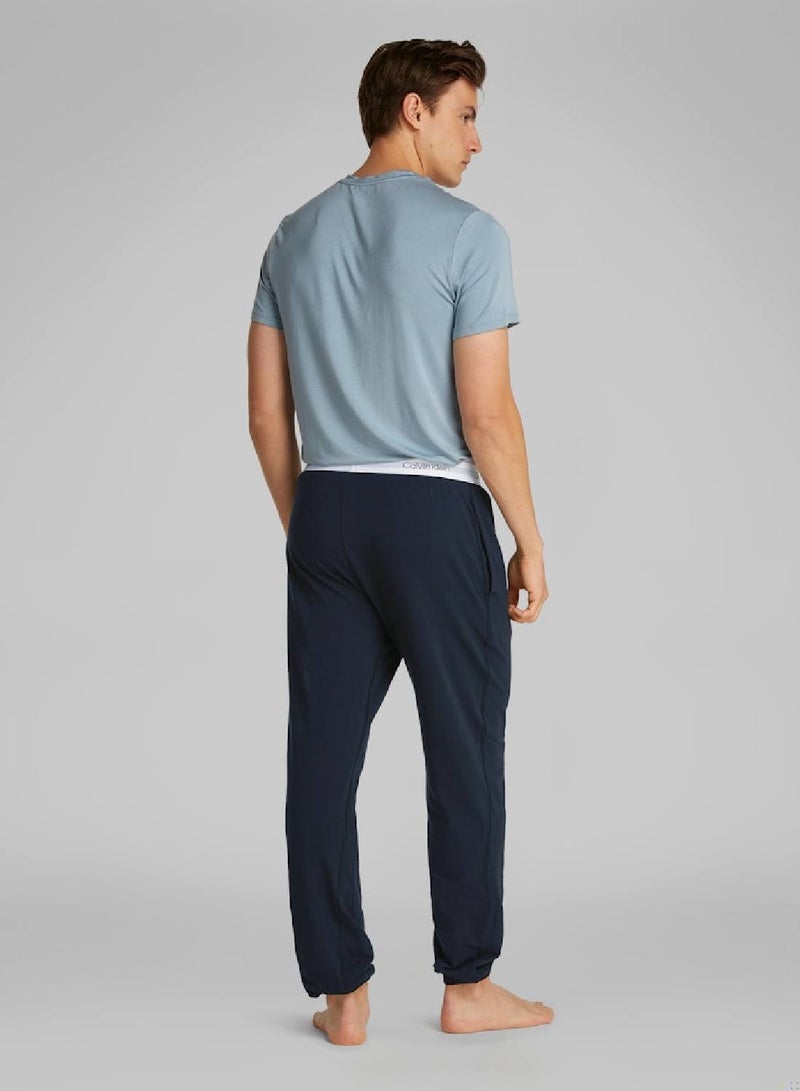 CALVIN KLEIN Icon Cotton Stripe Lounge Joggers  - Image 5