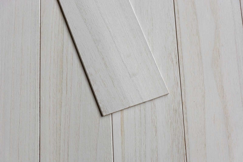 Luxdecor Real Wood Planks for Wall- White Shiplap Boards 5" Peel and Stick Shiplap Boards 10 Pieces Wall Shiplap Planks Board 12.5 Sq Ft - Image 5