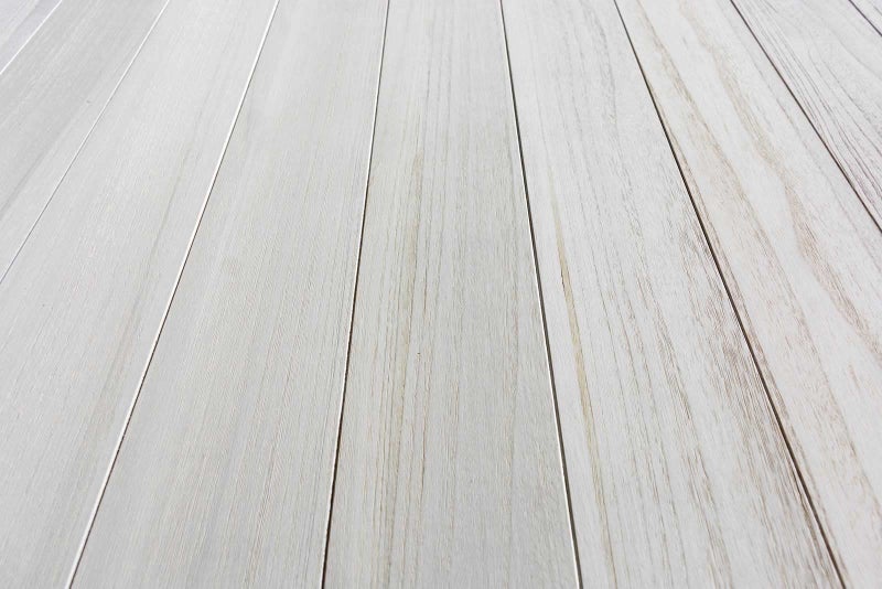 Luxdecor Real Wood Planks for Wall- White Shiplap Boards 5" Peel and Stick Shiplap Boards 10 Pieces Wall Shiplap Planks Board 12.5 Sq Ft - Image 4
