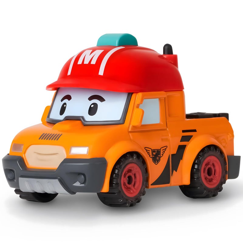 Robocar Poli DIE-CAST Mark Mountain Pickup Truck, Durable Mini Vehicle Toy, Role-Play and STEM Preschool Learning, Gifts for Kids, Boys & Girls Ages 3-9 - Image 1