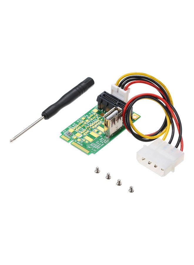 NIBEMINENT Adapter Converter With 4 Pin Power Cable For Production Test Multicolour - Image 1