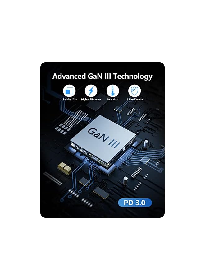 Lencent Universal Travel Adapter, GaN III 65W Worldwide Wall Charger with 1 USB Ports & 2 USB-C PD Fast Charging Adaptor for iPhone,Samsung,Laptop, macbook Type A/C/G/I (USA/UK/EU/AUS) - Image 4