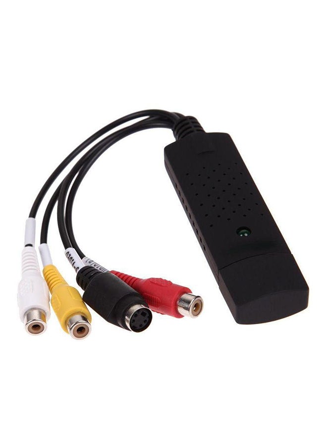 EasyCap USB 2.0 Video Audio VHS To DVD Converter Capture Card Laptop TV Adapter Multicolour - Image 2