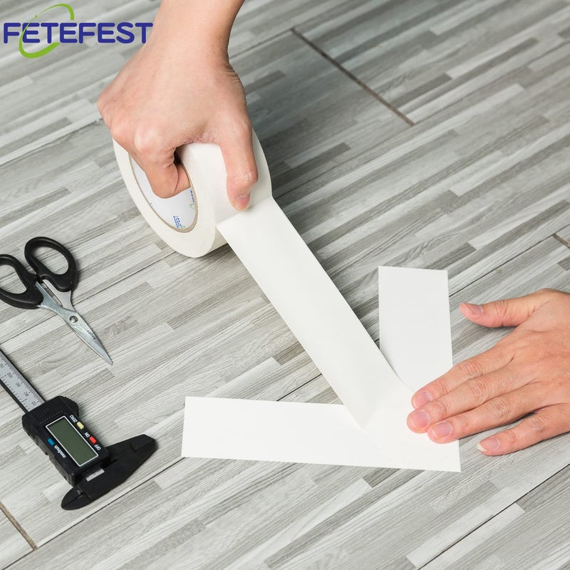 Fetefest White Gaffer Tape 2" Heavy Duty 30 Yards, Professional Grade, Non-Reflective, No Residue, Hand Tear, Self-Adhesive, Multiple Purposes (White, 2 inches x 30 Yards) - Image 5