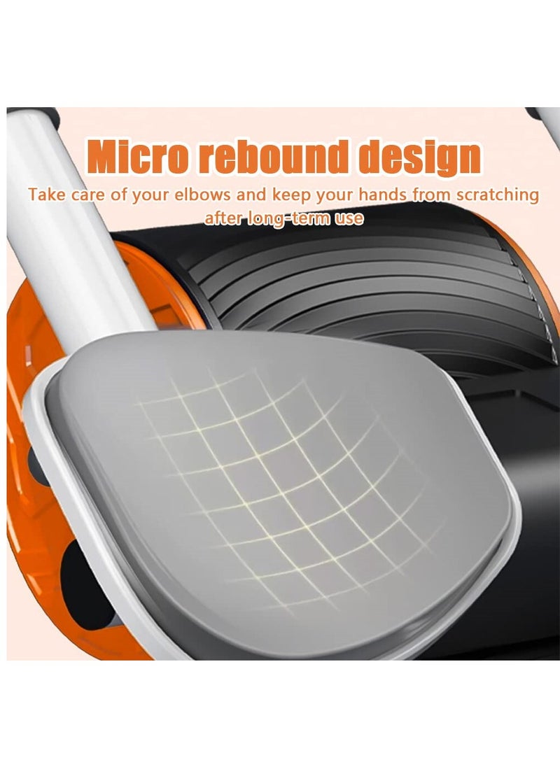 Automatic Rebound Abdominal Wheel New Abs Roller Wheel with Timer Plank Ab Roller Wheel for Abdominal Core Strength Training