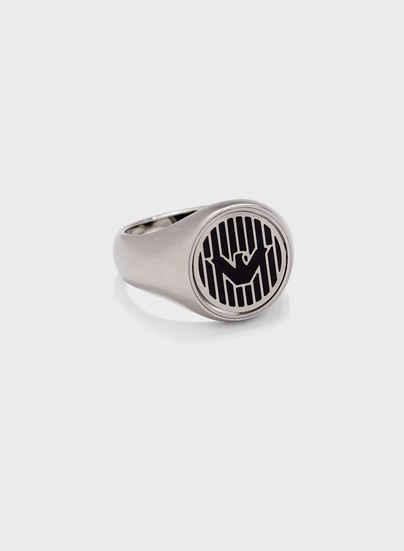 EMPORIO ARMANI Logo Ring