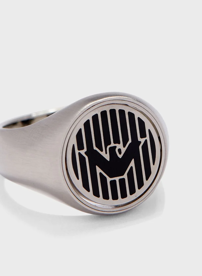 EMPORIO ARMANI Logo Ring