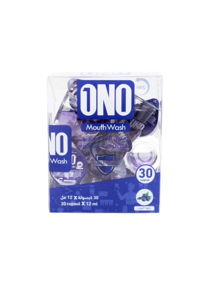 ONO One Ono - Refreshing Mouthwash Berry Flavor (30 Capsules / 12ml) - Image 1