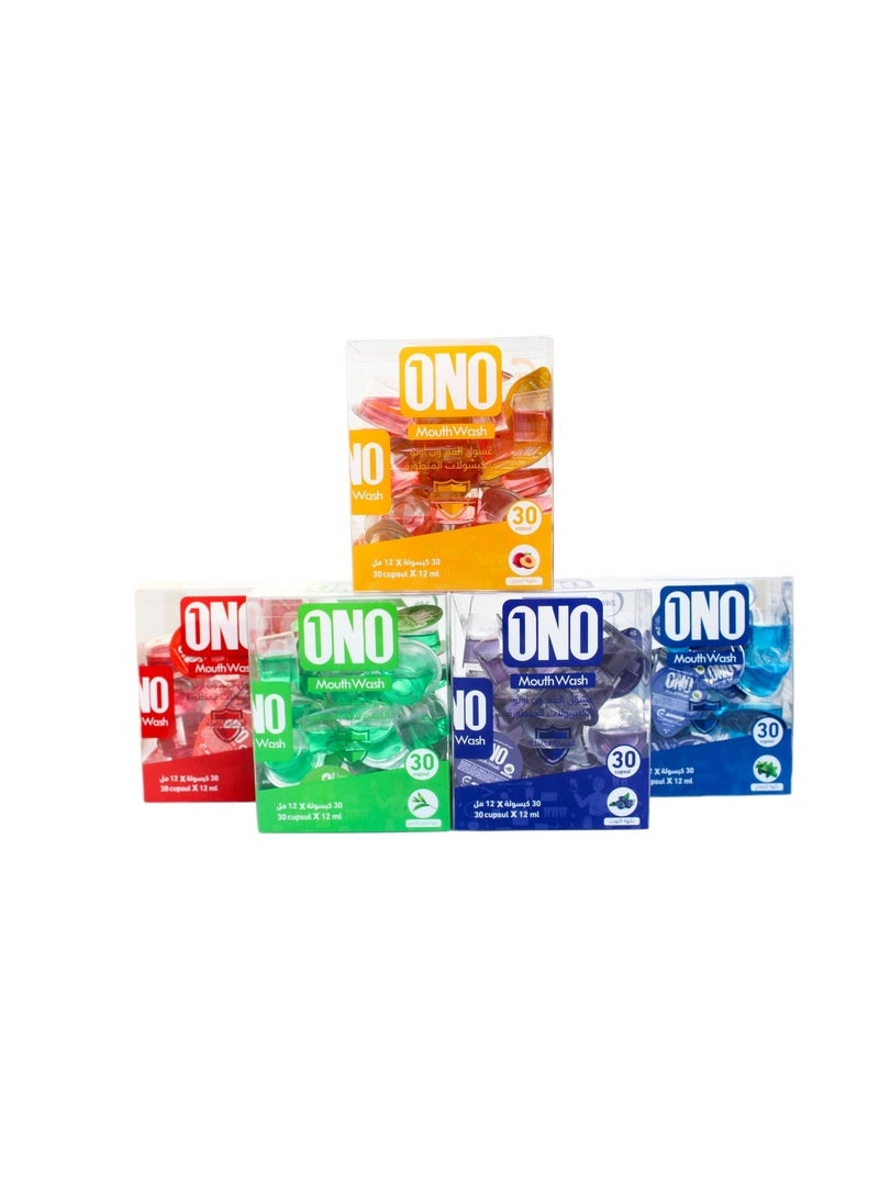 ONO One Ono - Refreshing Mouthwash Berry Flavor (30 Capsules / 12ml) - Image 4