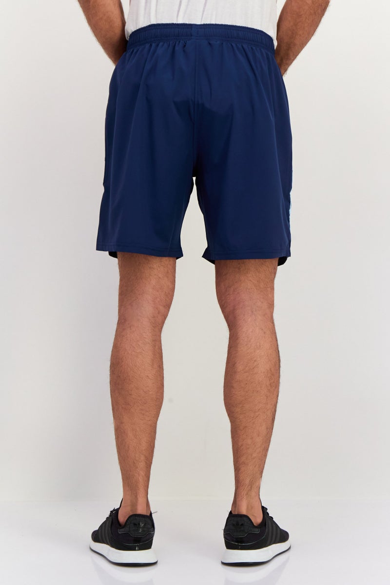 Ellesse Men Sportswear Fit Brand Logo Training Shorts, Navy Blue - Image 3
