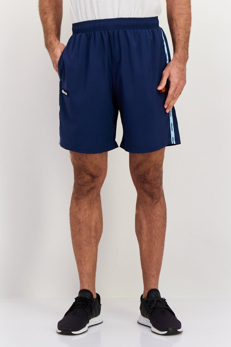 Ellesse Men Sportswear Fit Brand Logo Training Shorts, Navy Blue - Image 1