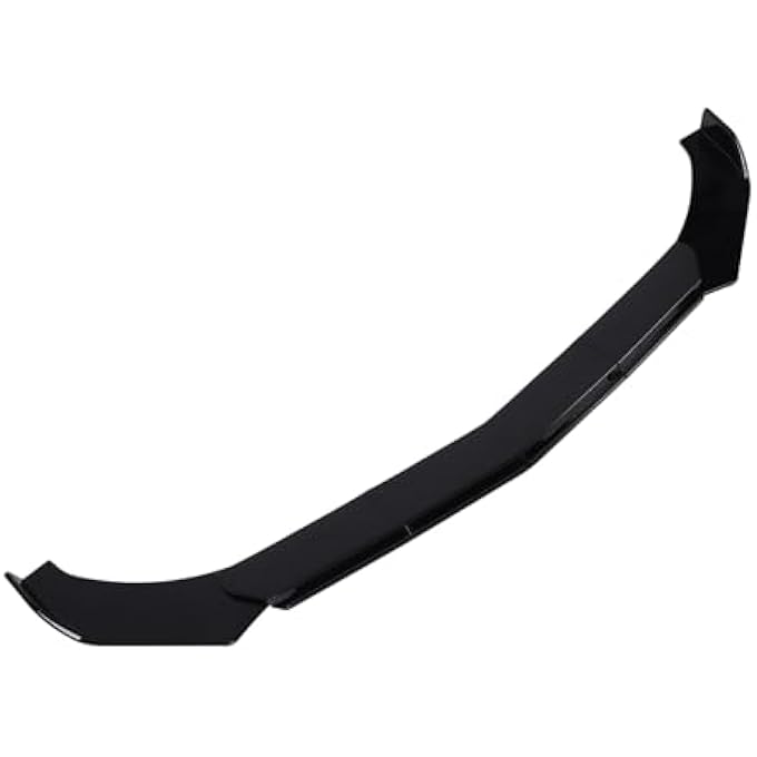 Cryfokt Front Bumper Lip Splitter Glossy Black Enhance Stability for Vehicle 150cm Universal Fit for 1 Series E90 E91, - Image 3