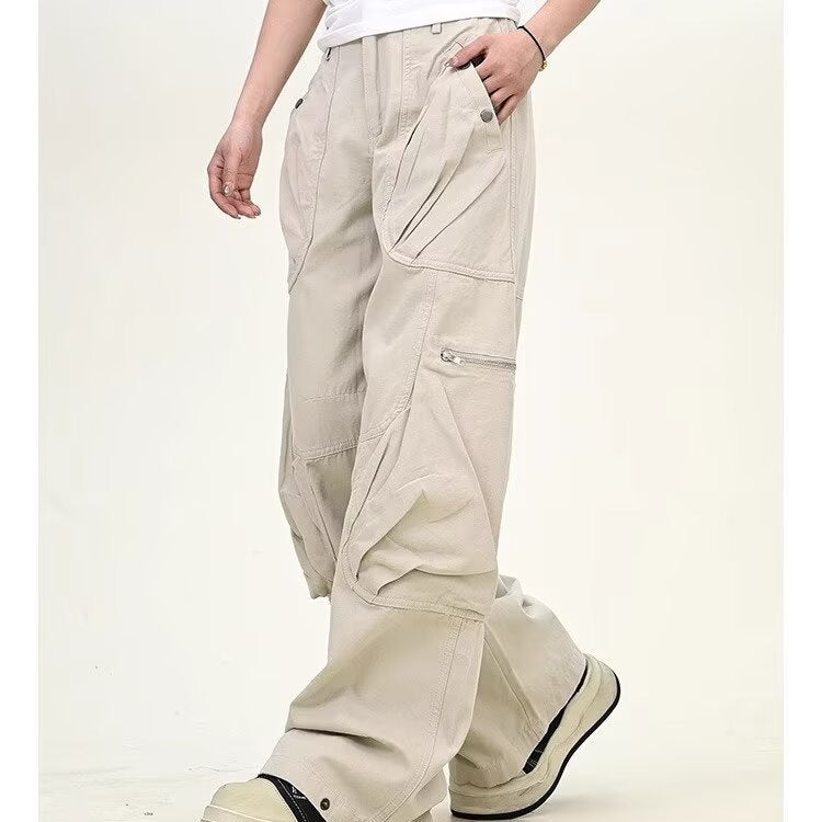 Unisex Classic Denim Jeans Loose Fit Daily Outdoor Wear - Image 5
