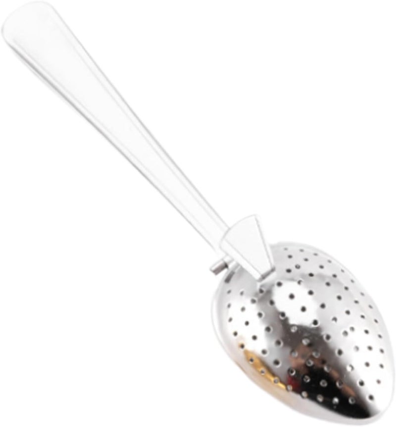 Strainer Spoon - Stainless Steel Loose Strainer, Intense Filter Diffuser, and Stylish Accessory, Modern and Stylish Brewing Tool - Image 1