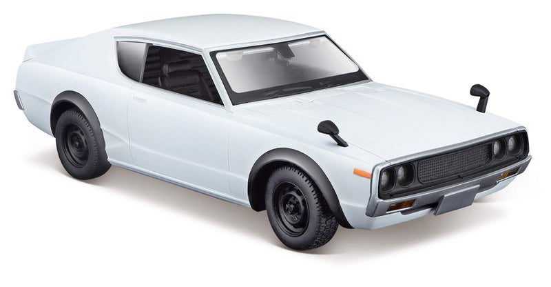 Goliath Maisto 1:24 SE 1973 Nissan Skyline GT-R - White - Image 5