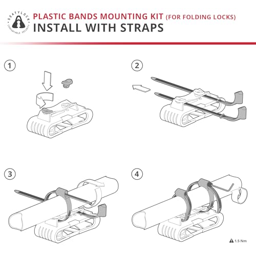 Seatylock FoldyLock Accessory Mounting Kit for Seatylock Folding Bike Locks - Mounting Case is Not Included - Image 4