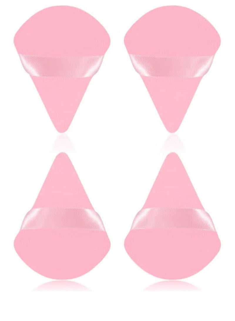 شي إن مجموعة من 4 قطع من اسفنجة مكياج للبودرة السائبة ومستحضرات التجميل وكريم الاساس والجسم اداة مزج المكياج متعددة الالوان - Image 2