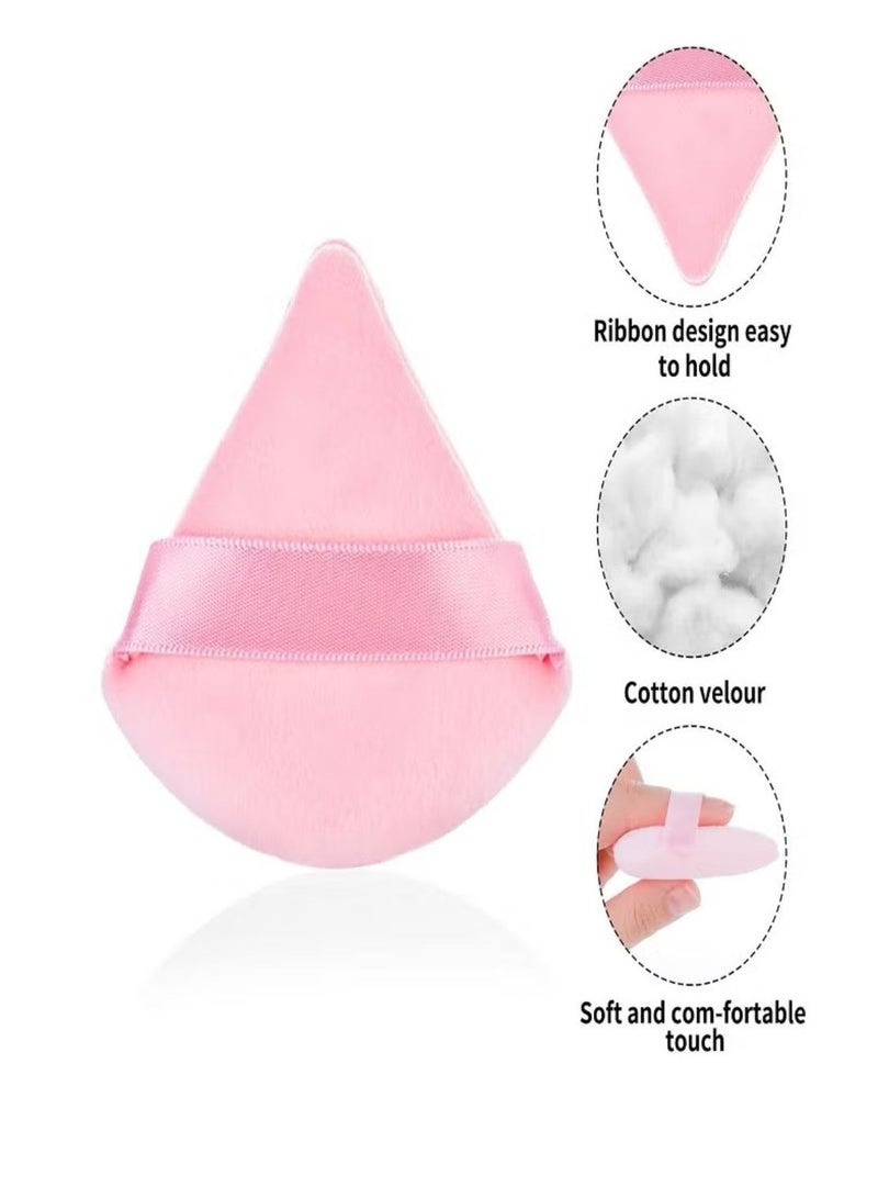 شي إن مجموعة من 4 قطع من اسفنجة مكياج للبودرة السائبة ومستحضرات التجميل وكريم الاساس والجسم اداة مزج المكياج متعددة الالوان - Image 4