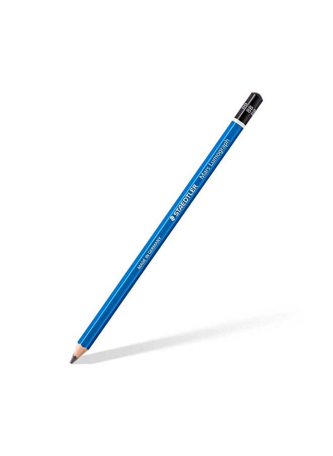 STAEDTLER Mars Lumograph Graphite Pencil Blue 