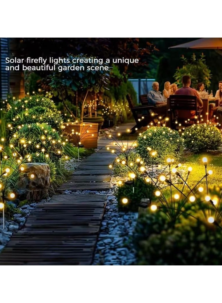 FEND FEND Solar Garden Decoration LED Lights with Waterproof, Outdoor Garden Yard Pathway Decorating Lights pack of 2 - Image 3