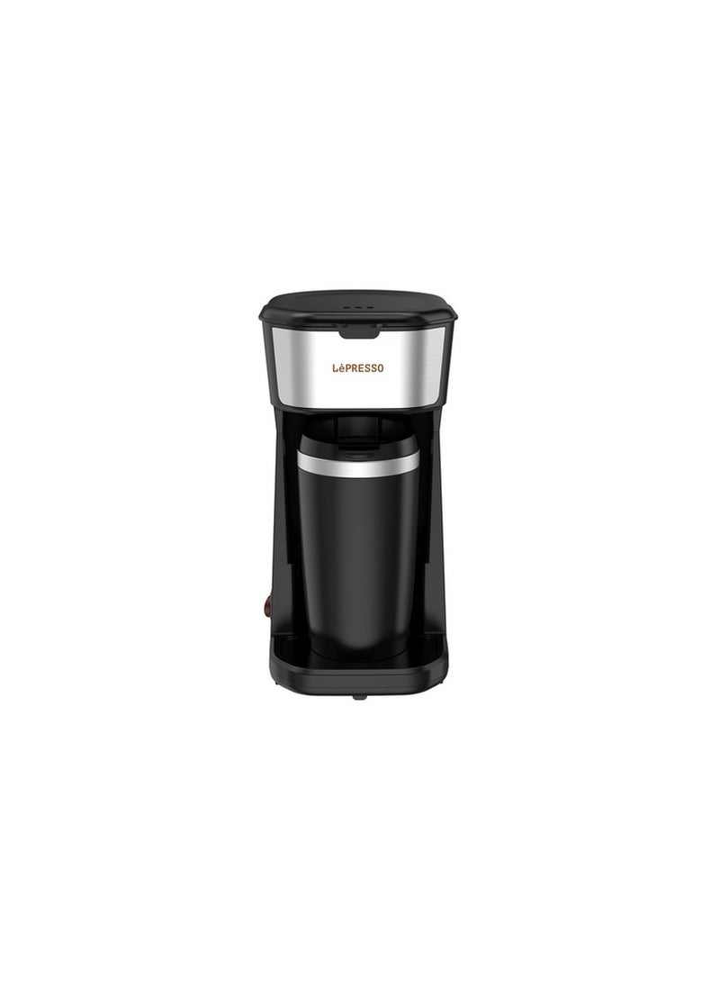 LePRESSO LePresso Coffee Maker with Travelling Mug 450W - Black  - Image 1