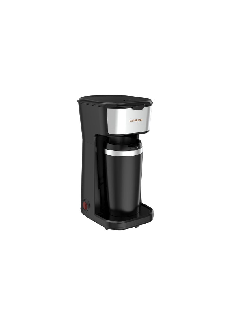 LePRESSO LePresso Coffee Maker with Travelling Mug 450W - Black  - Image 2