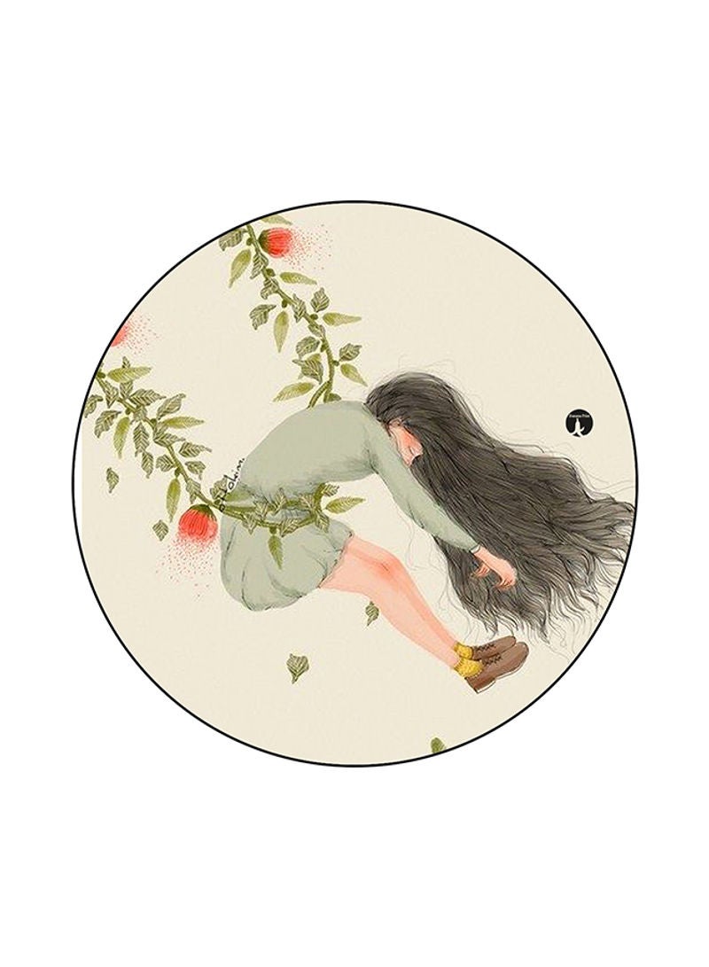 RKN Girl Printed Mouse Pad Multicolour